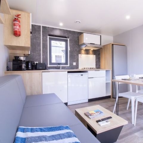 MOBILE HOME 4 people - Mobile-home LUXE ANDIA with spa 4 persons