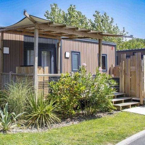 MOBILE HOME 4 people - Mobile-home LUXE ANDIA with spa 4 persons
