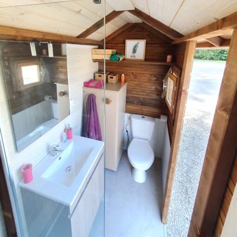 CANVAS AND WOOD TENT 2 people - Lodge LAINA CONFORT 2 persons