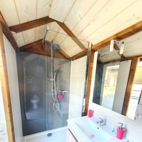 CANVAS AND WOOD TENT 2 people - Lodge LAINA CONFORT 2 persons