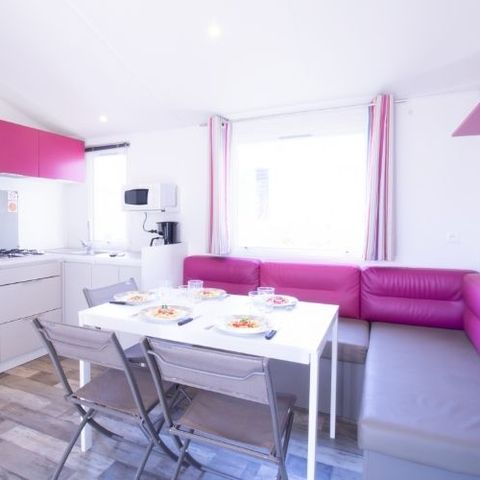 MOBILE HOME 8 people - Mobile-Home LARRUN**** sleeps 8