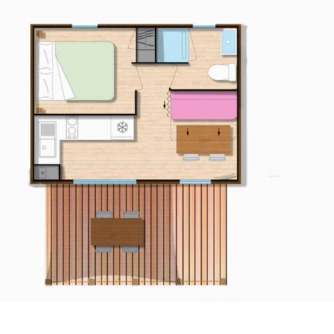 MOBILE HOME 2 people - Mobile-Home ORHY**** sleeps 2