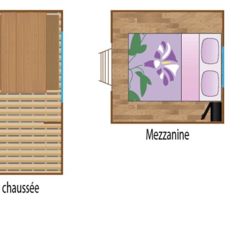 CANVAS AND WOOD TENT 2 people - Lodge LAINA 2 persons