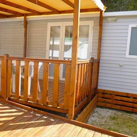 MOBILE HOME 4 people - Mobile-home PMR | Comfort | 2 Bedrooms | 4 Pers. | Raised terrace | Air-conditioning.