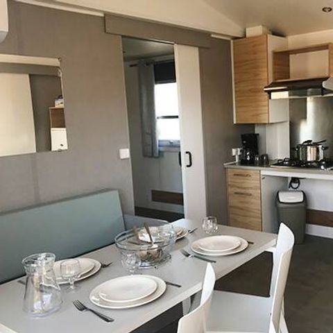 MOBILE HOME 4 people - Mobile-home PMR | Comfort | 2 Bedrooms | 4 Pers. | Raised terrace | Air-conditioning.