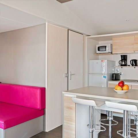 Mobile home 4 persons - Comfort XL | 2 Bedrooms | 4 Pers. | Raised terrace | TV