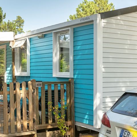 Mobile home 4 persons - Mobile-home | Comfort XL | 2 Bedrooms | 4 Pers | Raised terrace | Air conditioning | TV