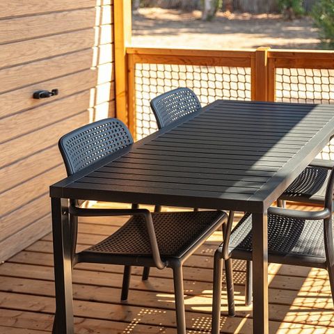 Mobile home 6 persons - Mobile-home | Premium | 3 Bedrooms | 6 Pers. | Raised terrace | Air-con.