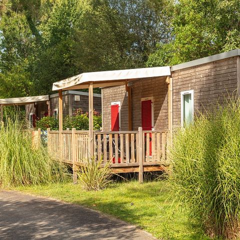 MOBILE HOME 6 people - Mobile-home | Comfort XL | 3 Bedrooms | 6 Pers. | Raised terrace | Air conditioning | TV