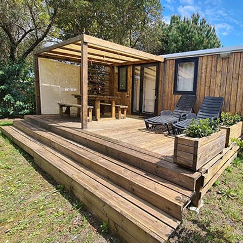 MOBILE HOME 6 people - Premium | 3 Bedrooms | 6 Pers | Covered Terrace | Air Conditioning | TV