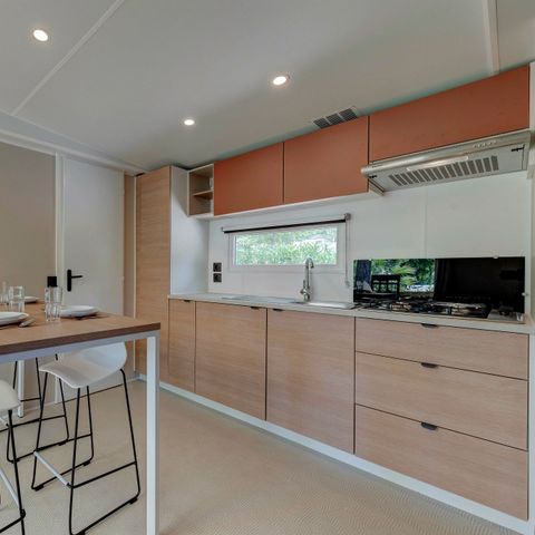 MOBILE HOME 6 people - Mobile-home | Comfort XL | 3 Bedrooms | 6 Pers | Raised terrace | Air conditioning | TV