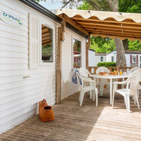 MOBILE HOME 6 people - Mobile-home | Classic | 3 Bedrooms | 6 Pers. | Raised terrace