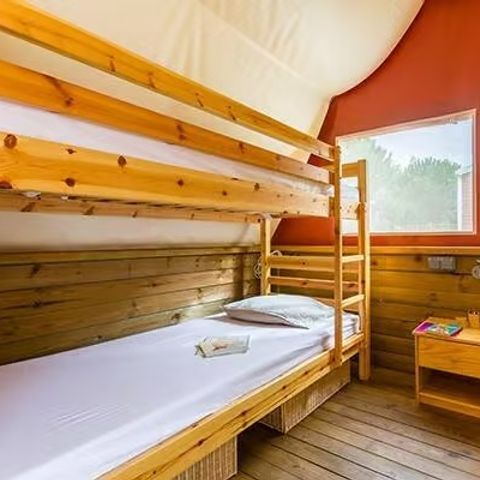 CANVAS BUNGALOW 8 people - Explorer | 4 Bedrooms | 6/8 People | Non-covered elevated terrace | No bathroom