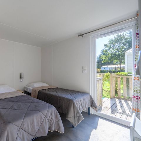 MOBILE HOME 6 people - Mobile-home | Comfort | 3 Bedrooms | 6 Pers | Covered terrace | 1 Bathroom | Air conditioning | TV