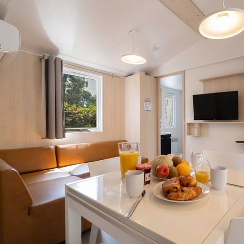 MOBILE HOME 4 people - Mobil-home | Ultimate | 2 Bedrooms | 4 Pers | Covered terrace | 1 Bathroom | Air conditioning | TV