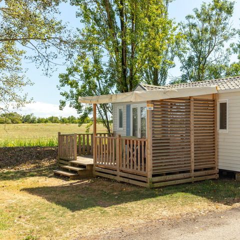 MOBILE HOME 4 people - Mobil-home | Classic | 2 Bedrooms | 4 Pers. | Covered terrace | 1 bathroom
