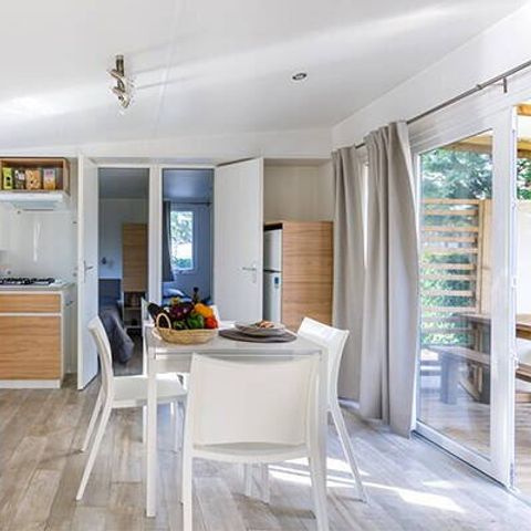 MOBILE HOME 8 people - Mobile home | Premium Exclusive | 4 Bedrooms | 8 Pers | Covered terrace | 1 bathroom | Air conditioning | TV