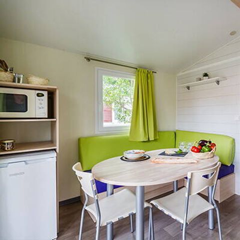 MOBILE HOME 4 people - Mobil-home | Classic | 2 Bedrooms | 4 Pers. | Covered terrace | 1 bathroom