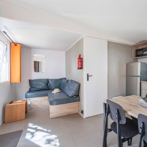 MOBILE HOME 4 people - Mobile-home | Comfort | 2 Bedrooms | 4 Pers | Covered terrace | 1 Bathroom | Air conditioning | TV