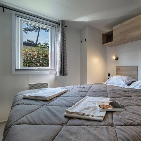 MOBILE HOME 6 people - Mobile-home | Comfort | 3 Bedrooms | 6 Pers. | Covered terrace | 1 Bathroom | Air-con.