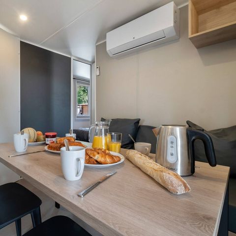 MOBILE HOME 6 people - Mobile-home | Comfort | 3 Bedrooms | 6 Pers | Covered terrace | 1 Bathroom | Air conditioning | TV