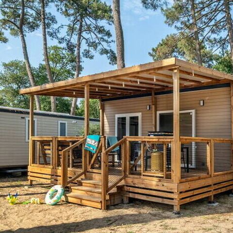 MOBILE HOME 6 people - Mobile-home | Comfort | 3 Bedrooms | 6 Pers | Covered terrace | 1 Bathroom | Air conditioning | TV