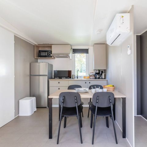 MOBILE HOME 4 people - Mobile home | Premium | 2 Bedrooms | 4 Pers | Covered terrace | 1 bathroom | Air conditioning | TV