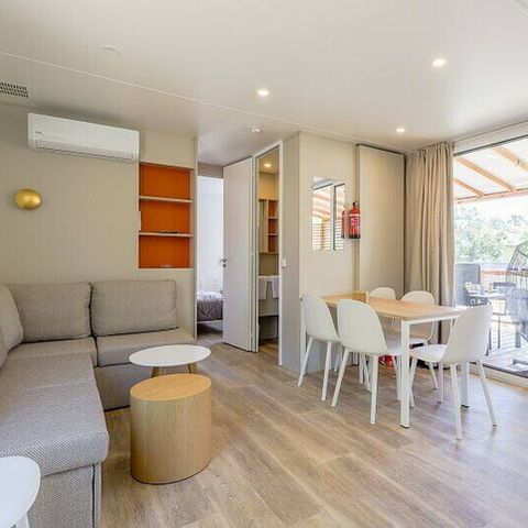 MOBILE HOME 4 people - Mobil-home | Ultimate | 2 Bedrooms | 4 Pers | Terrace Lounge | 2 bathrooms | Air conditioning | TV