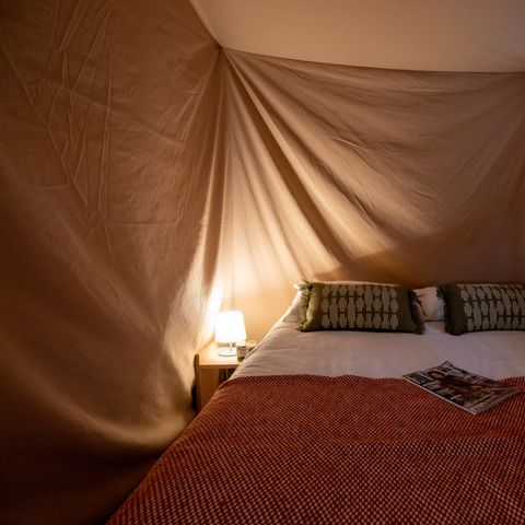 CANVAS AND WOOD TENT 5 people - Maori tent.