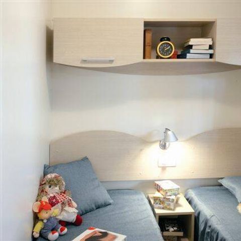 MOBILE HOME 6 people - Comfort | 3 Bedrooms | Sleeps 6 | Raised terrace | 1 Bathroom | Air conditioning