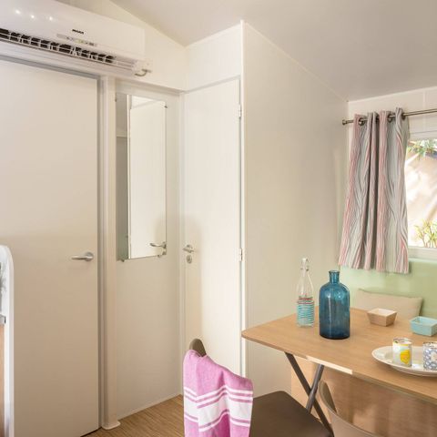 MOBILE HOME 6 people - Comfort | 3 Bedrooms | Sleeps 6 | Raised terrace | 1 Bathroom | Air conditioning