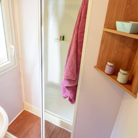 MOBILE HOME 6 people - Comfort | 2 Bedrooms | Sleeps 4-6 people | Single terrace | 1 Bathroom | Air-conditioning