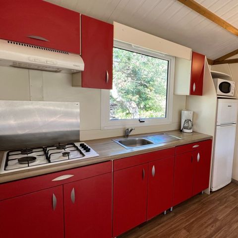 CHALET 6 people - Wooden chalet 3 bedrooms Air-conditioned - Sunday