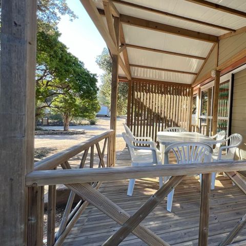 CHALET 6 people - Wooden chalet 3 bedrooms Air-conditioned - Sunday