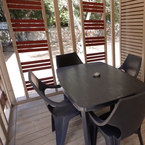 CHALET 4 people - Wooden 2 bedrooms Air-conditioned - Sunday