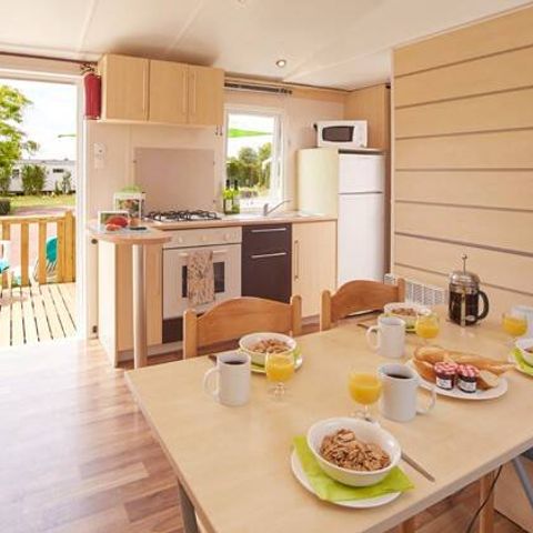 MOBILE HOME 6 people - Mobil-home | Classic | 2 Bedrooms | 4/6 Pers. | Raised terrace | TV