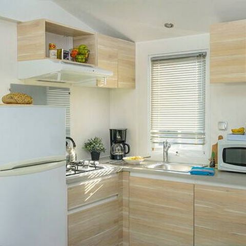 MOBILE HOME 6 people - Mobile-home | Comfort | 2 Bedrooms | 4/6 Pers. | Single terrace | Air-con.