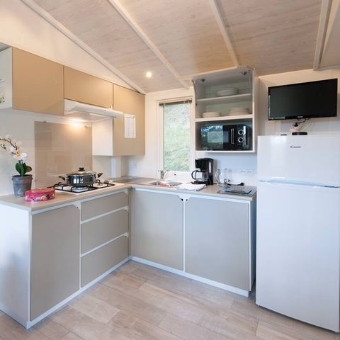 MOBILE HOME 6 people - Mobile home | Comfort | 3 Bedrooms | 6 Pers | Single terrace | Air conditioning | TV