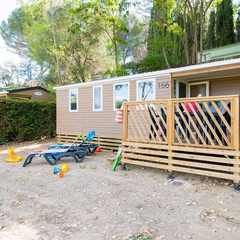 MOBILE HOME 6 people - Mobile home | Comfort | 3 Bedrooms | 6 Pers | Single terrace | Air conditioning | TV