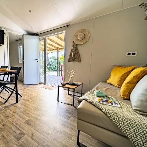 MOBILE HOME 4 people - Duo Premium 3 Rooms 4 People Jacuzzi + Air Conditioning + TV