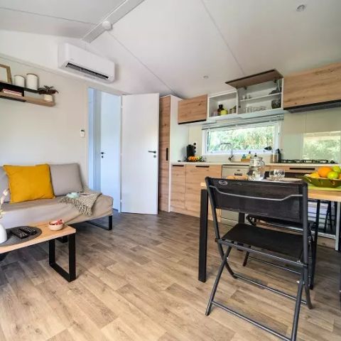 MOBILE HOME 4 people - Duo Premium 3 Rooms 4 People Jacuzzi + Air Conditioning + TV