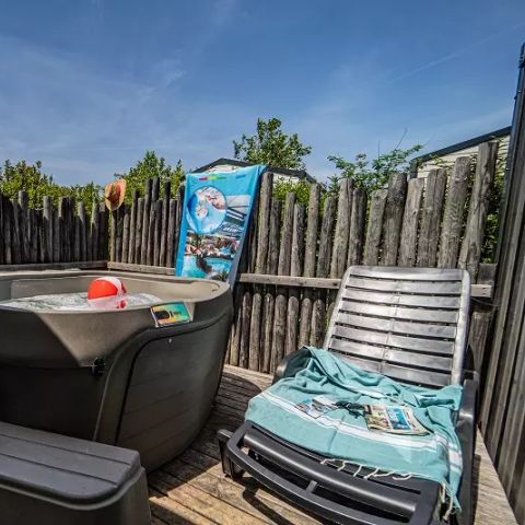 MOBILE HOME 4 people - Duo Premium 3 Rooms 4 People Jacuzzi + Air Conditioning + TV