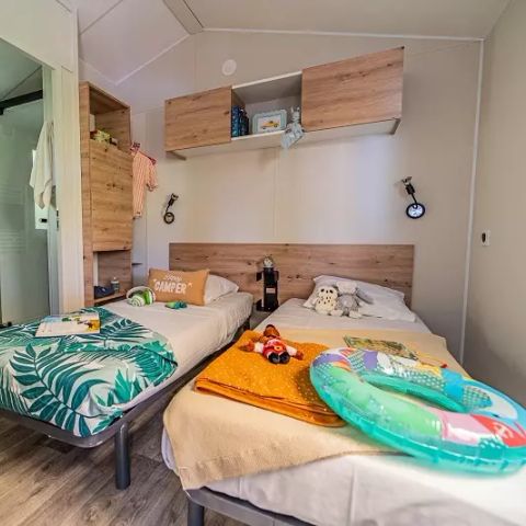 MOBILE HOME 4 people - Duo Premium 3 Rooms 4 People Jacuzzi + Air Conditioning + TV