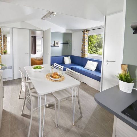 Mobile home 6 persons - Mobile home | Premium Exclusive | 3 Bedrooms | 6 Pers. | Terrace Lounge | Air conditioning | TV