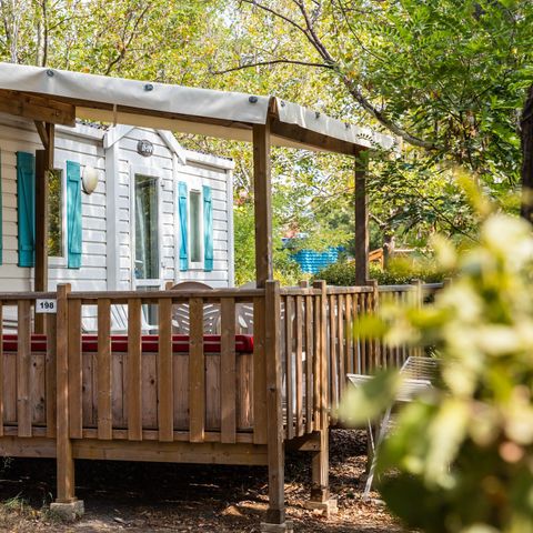 Mobile home 4 persons - Classic | 2 Bedrooms | 4 Pers. | Raised terrace | Air conditioning