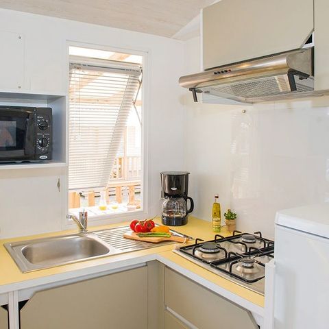 Mobile home 5 persons - Mobile-home | Comfort | 2 Bedrooms | 5 Pers | Raised terrace | 2 bathrooms | Air conditioning | TV