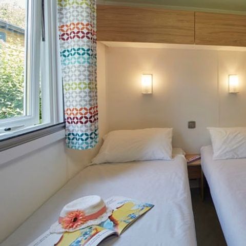 Mobile home 6 persons - | Comfort XL | 3 Bedrooms | 6 Pers. | Raised terrace | Air conditioning