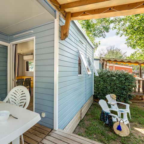 Mobile home 6 persons - Mobile-home | Comfort | 2 Bedrooms | 4/6 Pers. | Single terrace | Air-con.