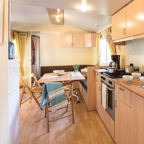 Mobile home 4 persons - Classic | 2 Bedrooms | 4 Pers. | Raised terrace | Air-con.