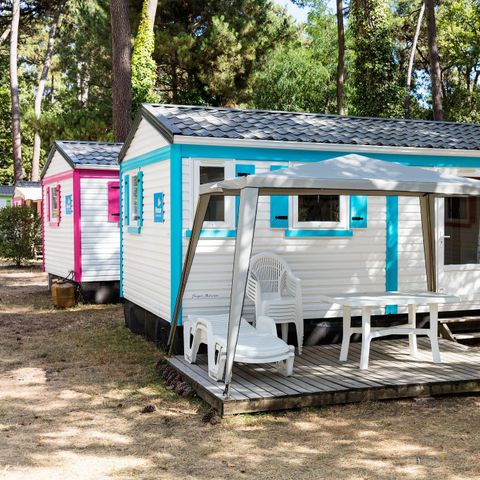 Mobile home 6 persons - Classic | 2 Bedrooms | 4/6 Pers. | Single terrace | Air-con.